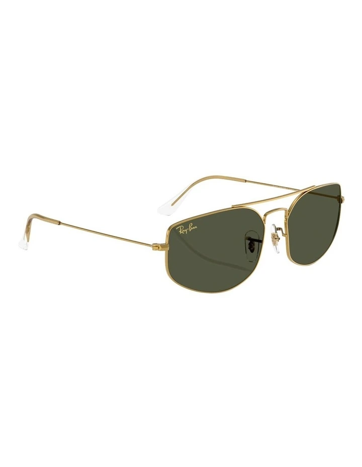 Ray-Ban Explorer V Metal Sunglasses in Gold image 6