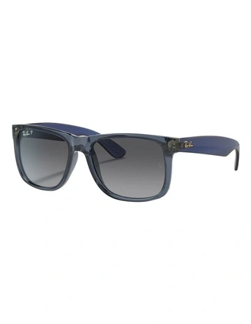 Justin Classic Nylon Polarised Sunglasses in Blue
