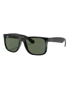 Ray-Ban Justin Classic Nylon Sunglasses in Black