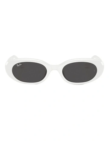 Bio-Based Injected RB4441D Sunglasses in White