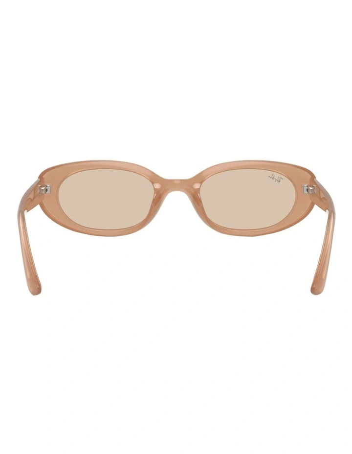 Ray-Ban RB4441D Washed Lenses Bio-Based Injected Sunglasses in Brown image 4