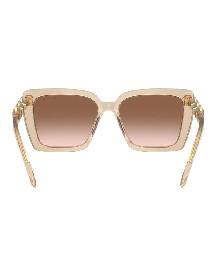 Swarovski  Acetate Sunglasses in Beige image 4