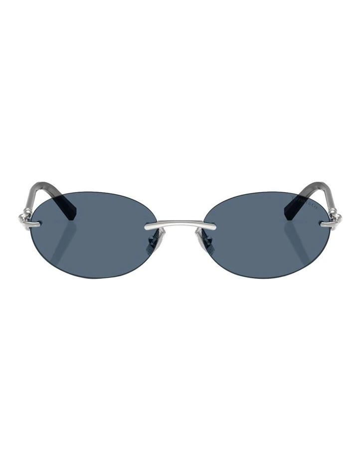 Tiffany & Co. Metal Sunglasses in Silver image 2