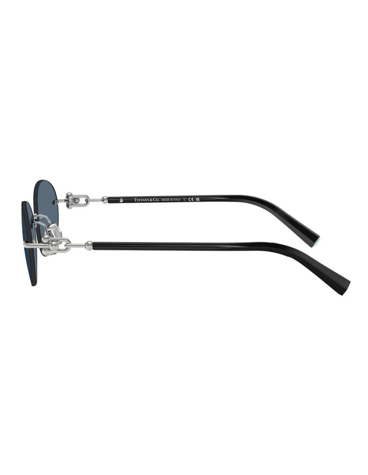 Tiffany & Co.  Metal Sunglasses in Silver image 3
