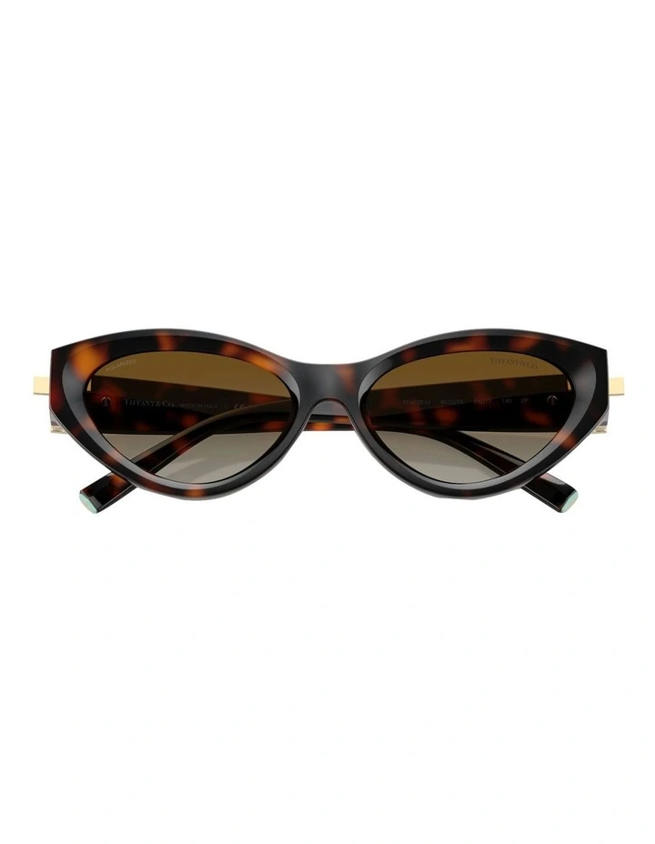 Tiffany & Co. Injected Polarised Sunglasses in Tortoise image 5