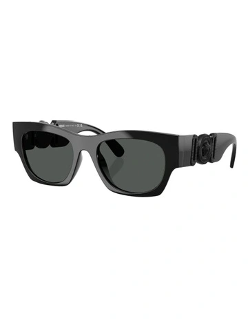 Injected Sunglasses in Black