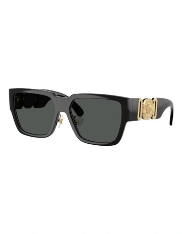 Injected Sunglasses in Black