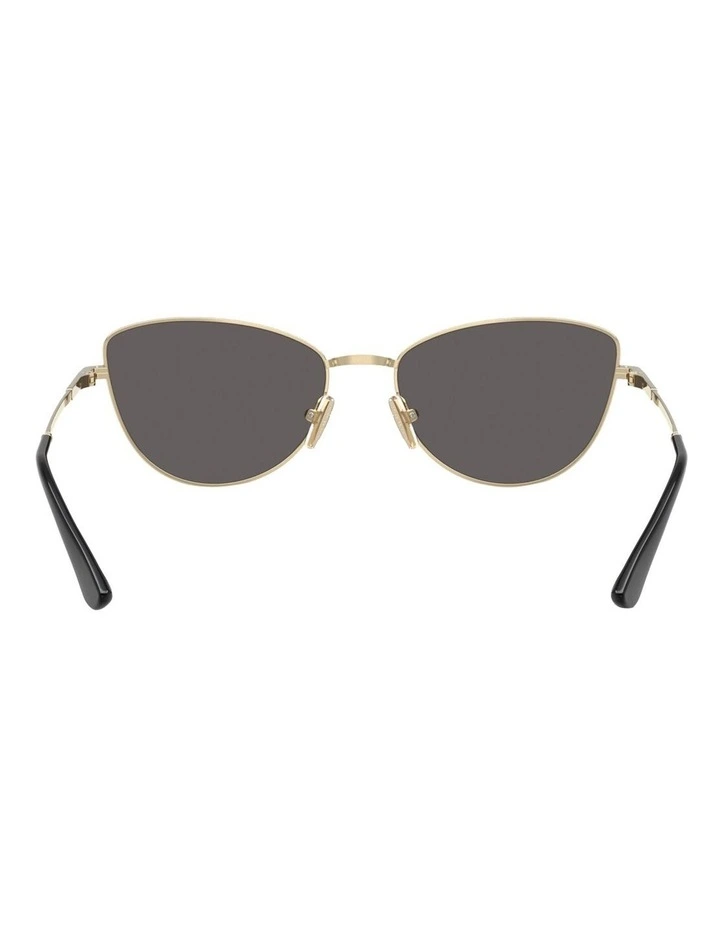 Vogue Eyewear Metal Sunglasses in Gold image 4