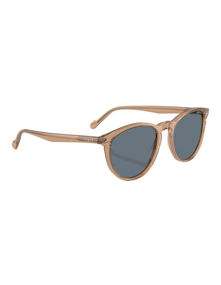 Vogue Eyewear Acetate Polarised Sunglasses in Brown image 6