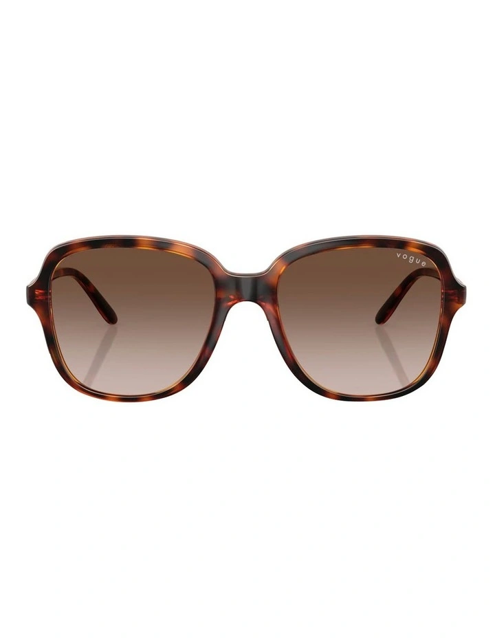 Vogue Eyewear Nylon Sunglasses in Brown image 2