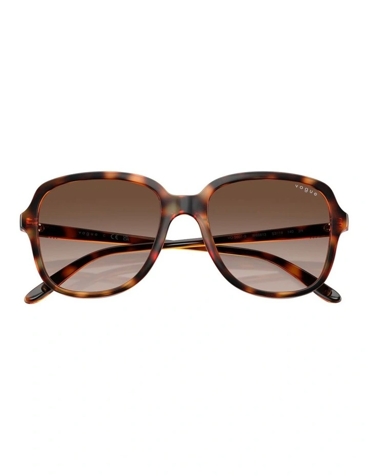 Vogue Eyewear Nylon Sunglasses in Brown image 5