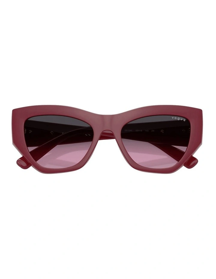 Vogue Eyewear  Nylon Sunglasses in Red image 4