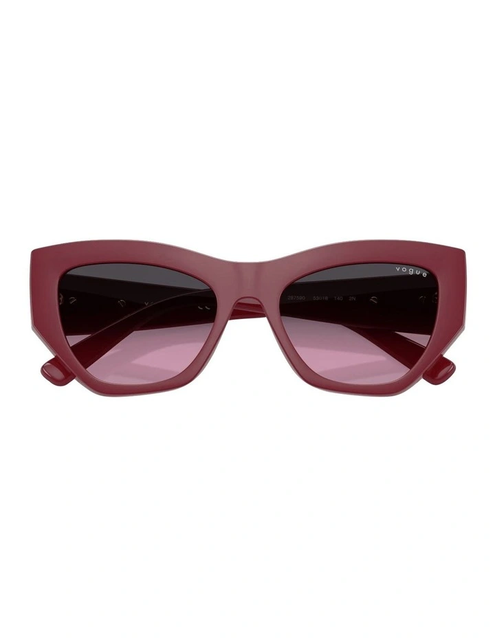 Vogue Eyewear  Nylon Sunglasses in Red image 5