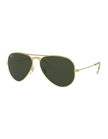 Aviator Gold RB3025 Sunglasses
