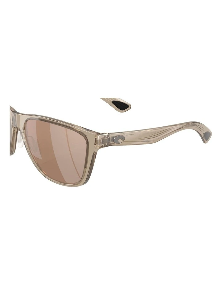Corrientes Injected Polarised Sunglasses in Brown image 6