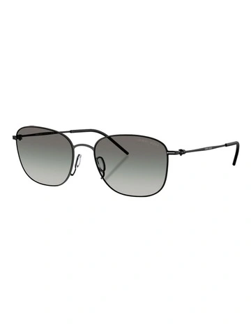 Metal Sunglasses in Matte Black