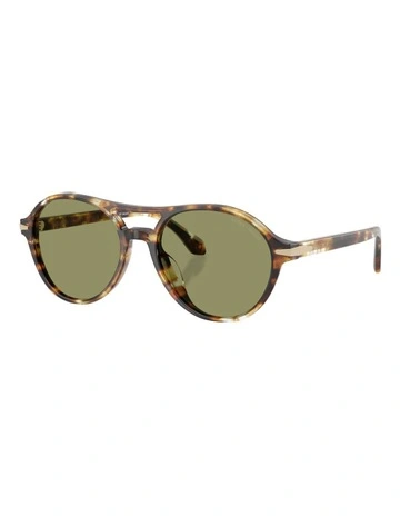 Acetate Sunglasses in Yellow Havana
