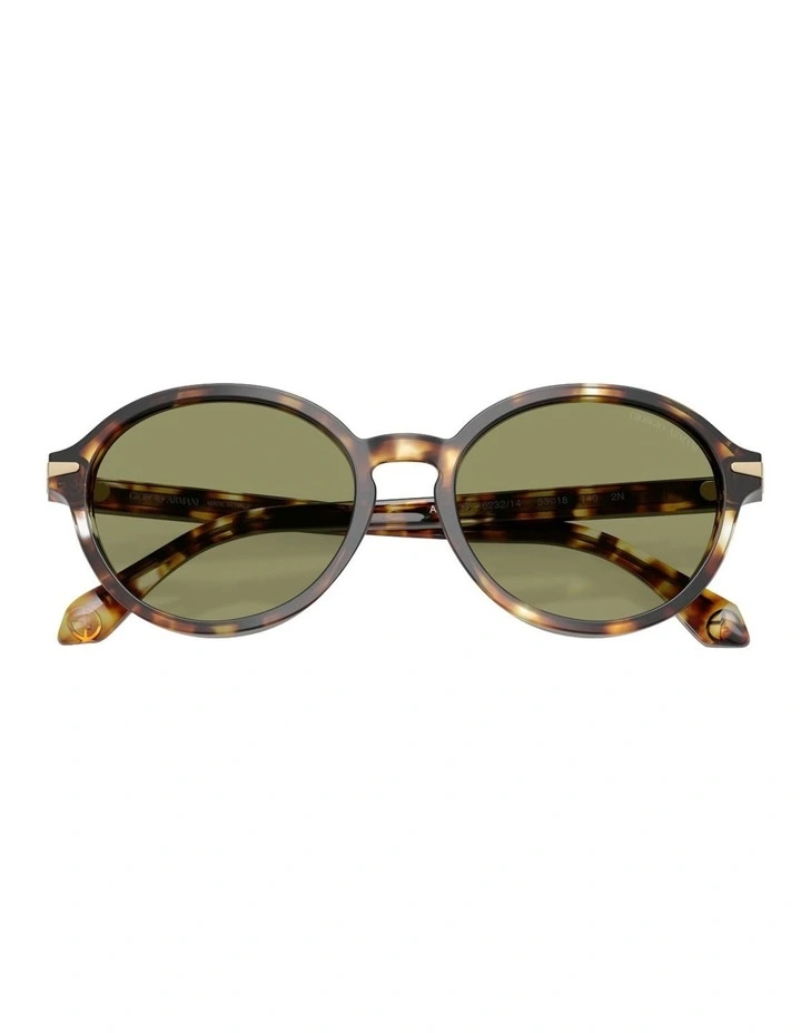 Acetate Sunglasses in Brown image 5