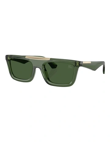 Injected Sunglasses in Green
