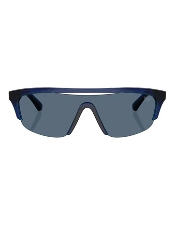 Injected Sunglasses in Blue