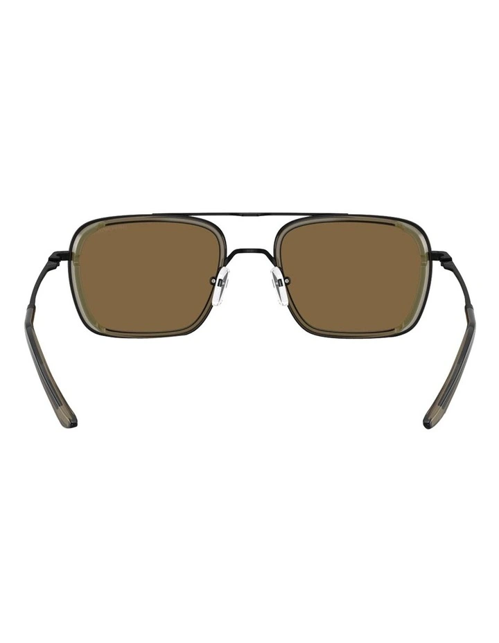 Metal Sunglasses in Black image 4
