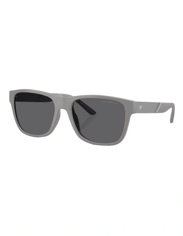 Injected Polarised Sunglasses in Grey