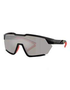 Injected Sunglasses in Black