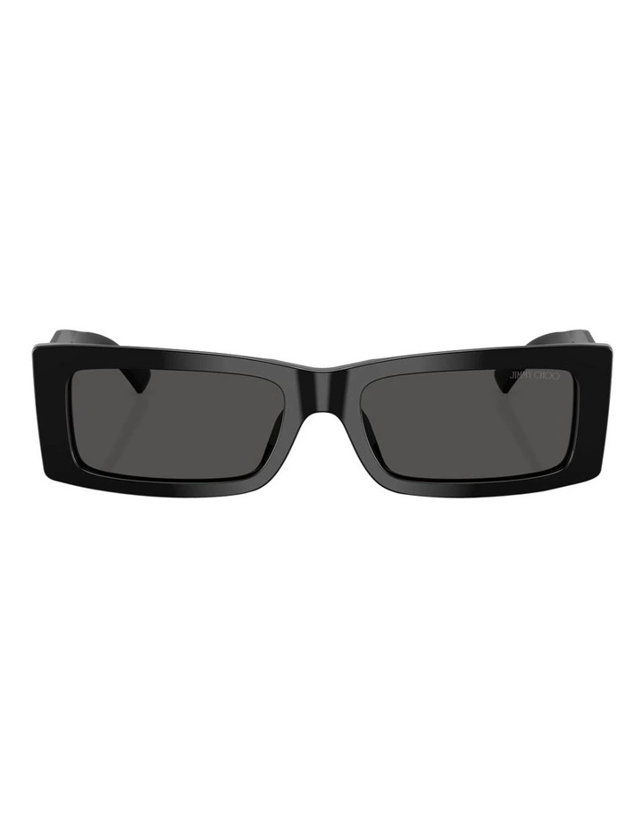 Acetate Sunglasses in Black image 2