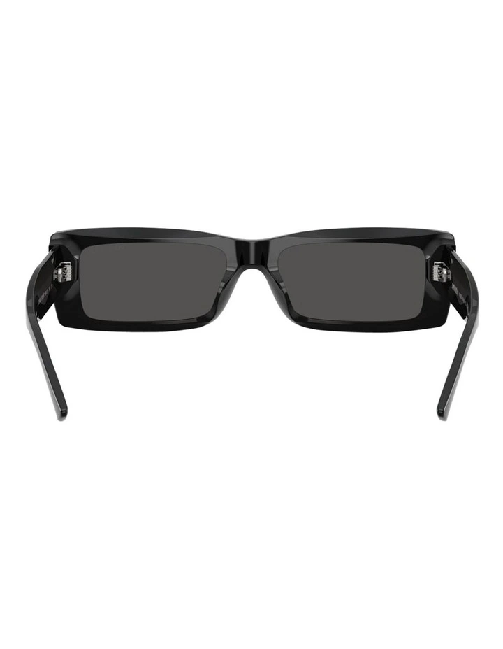 Acetate Sunglasses in Black image 4
