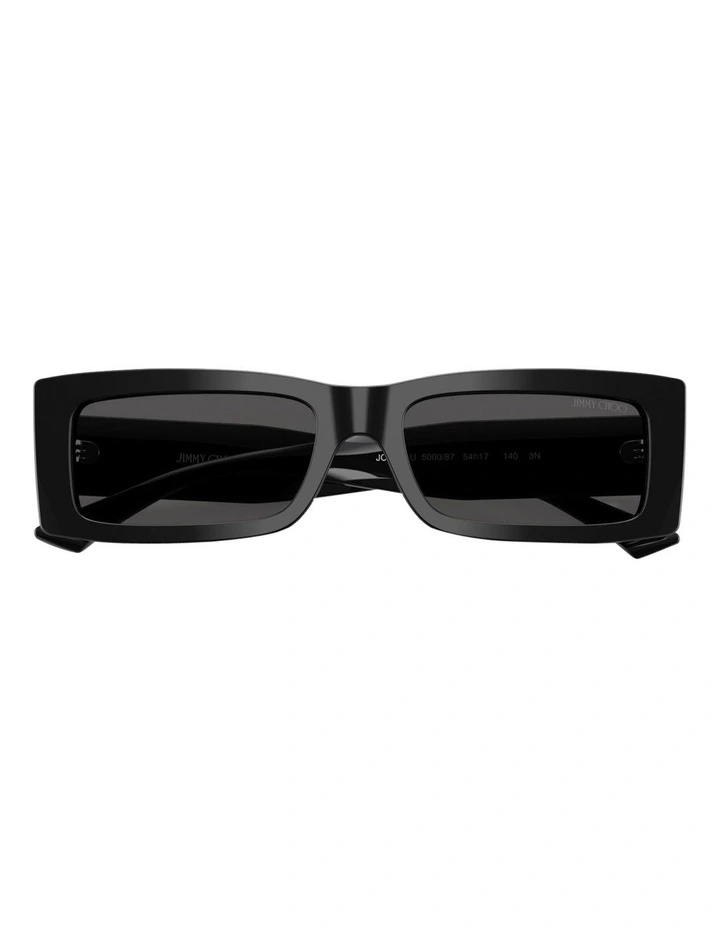 Acetate Sunglasses in Black image 5