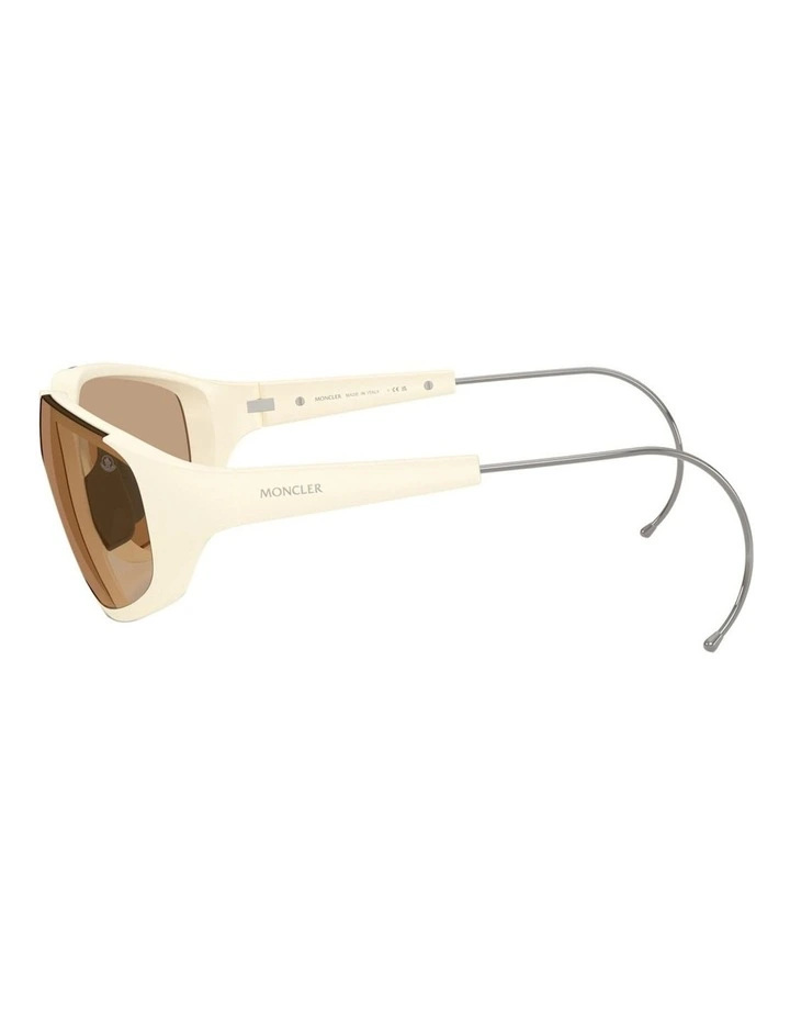 Laszer Injected Sunglasses in White image 3