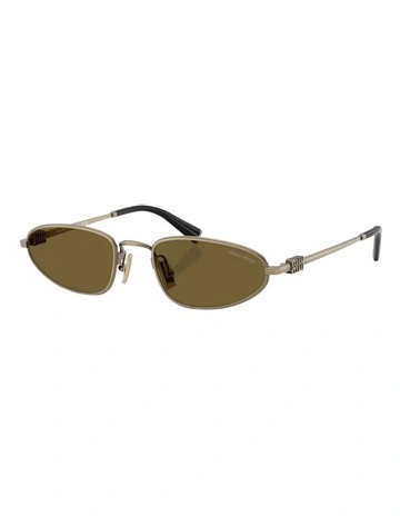 Metal Sunglasses in Gold