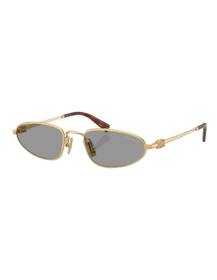 Metal Sunglasses in Gold image 1