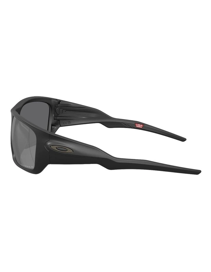 Masseter O_Matter Polarised Sunglasses in Black image 3
