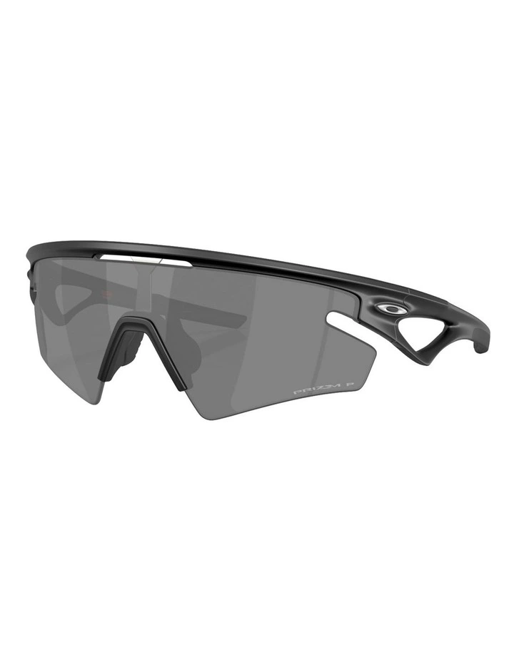 Sphaera Slash O_Matter Polarised Sunglasses in Black image 1