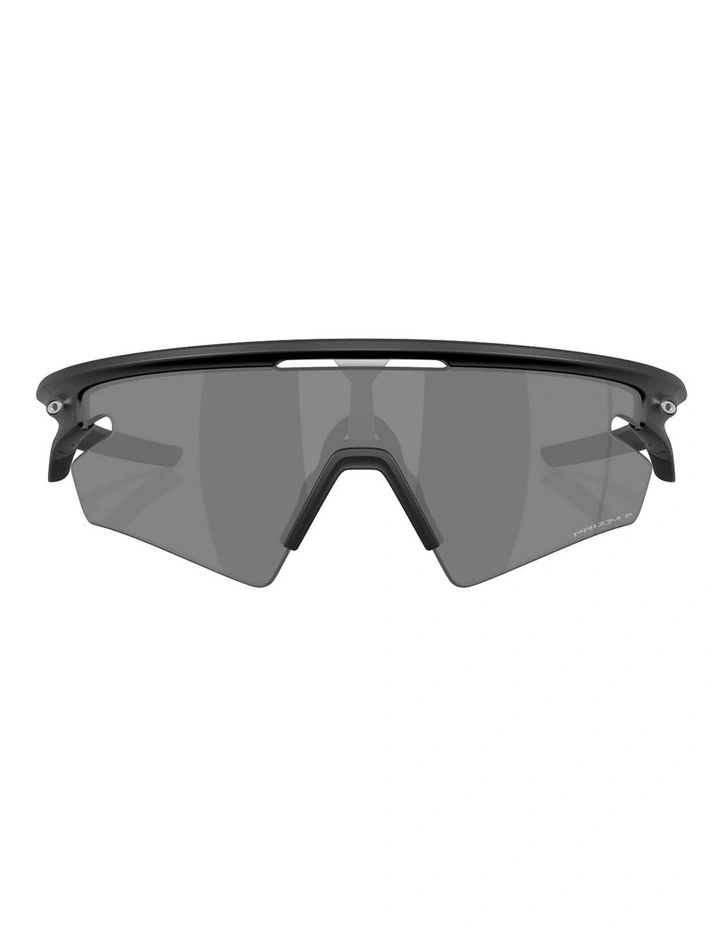 Sphaera Slash O_Matter Polarised Sunglasses in Black image 2