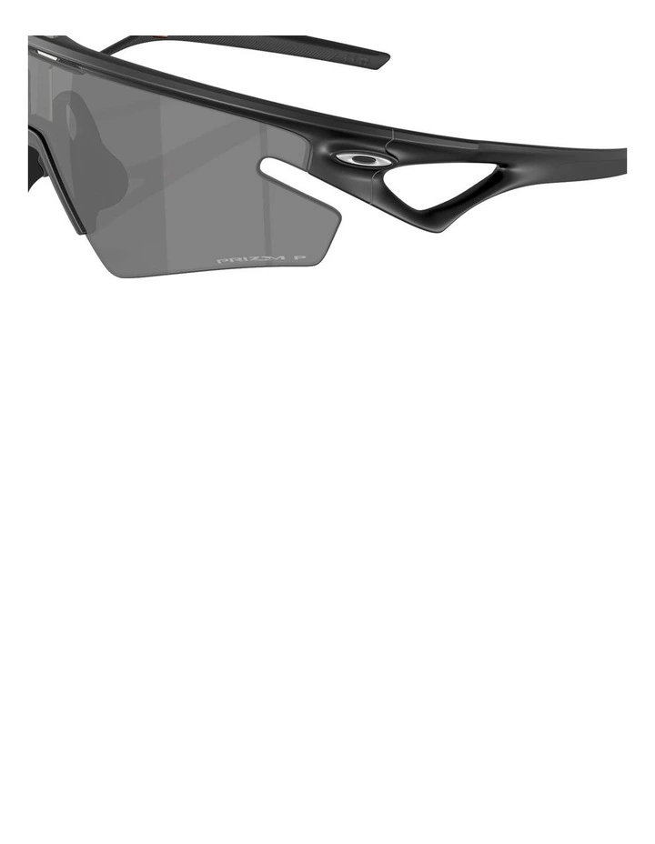 Sphaera Slash O_Matter Polarised Sunglasses in Black image 7