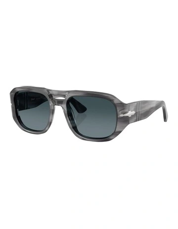 Vincent Acetate Polarised PO3373S Sunglasses in Grey