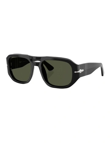 Vincent Acetate PO3373S Sunglasses in Black