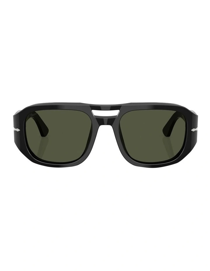 Vincent Acetate PO3373S Sunglasses in Black image 2