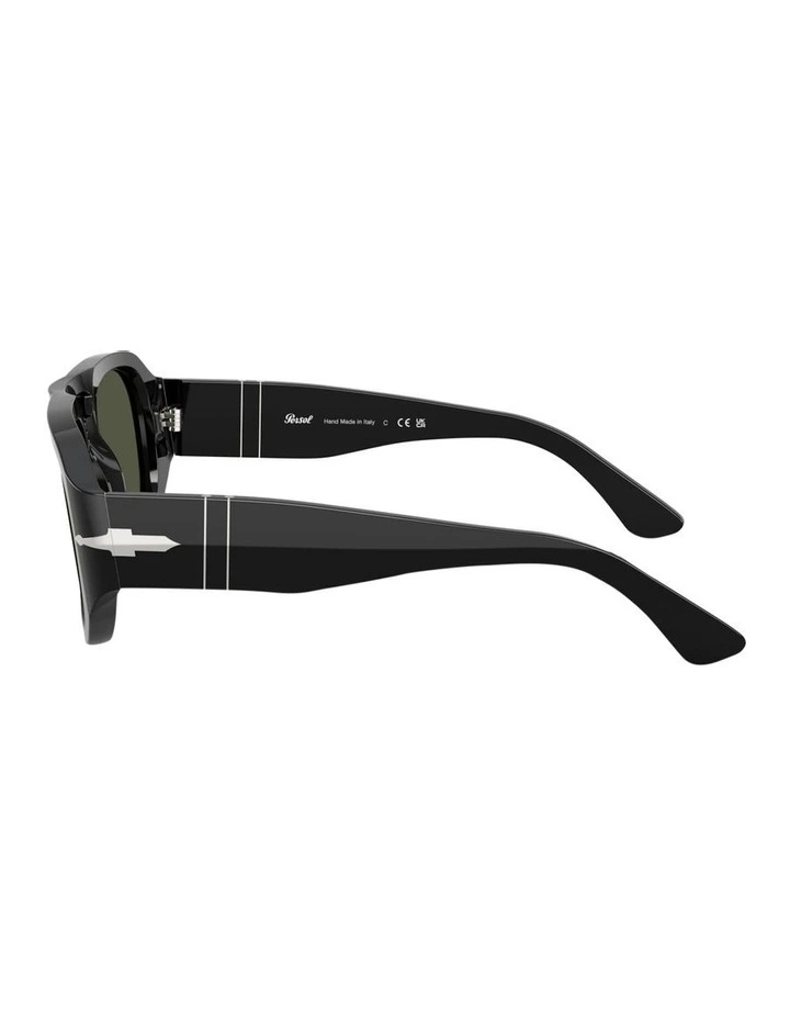Vincent Acetate PO3373S Sunglasses in Black image 3