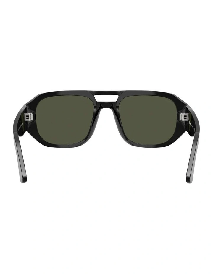 Vincent Acetate PO3373S Sunglasses in Black image 4