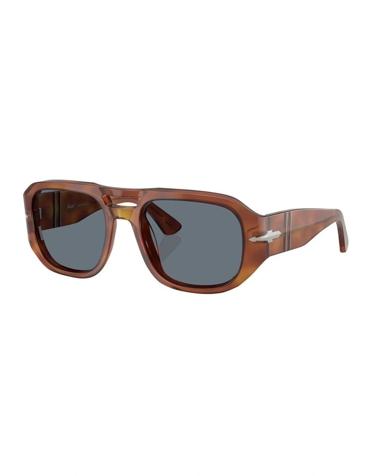Vincent Acetate PO3373S Sunglasses in Brown image 1