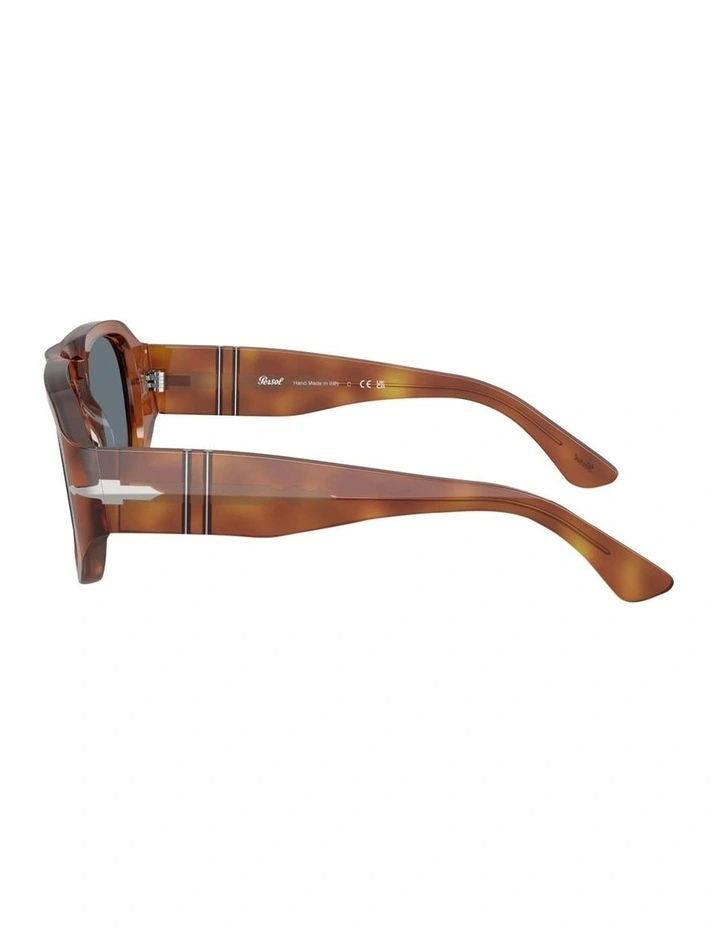 Vincent Acetate PO3373S Sunglasses in Brown image 3