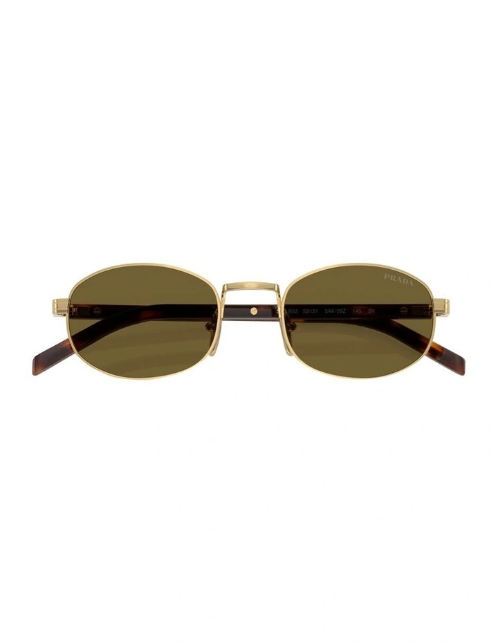 Steel Sunglasses in Gold image 5