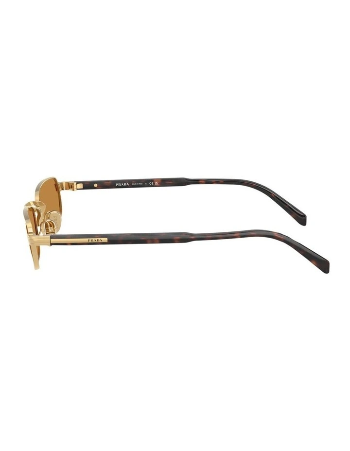 Metal Sunglasses in Gold image 3