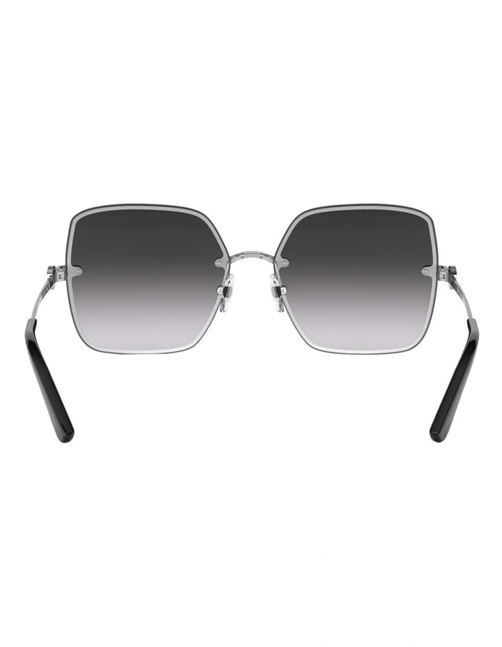 Metal Sunglasses in Silver image 4
