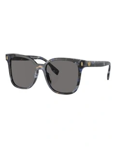 Acetate Polarised Sunglasses in Blue
