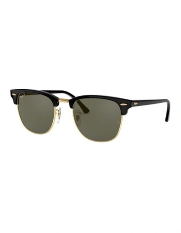 Clubmaster Black RB3016 Polarised Sunglasses