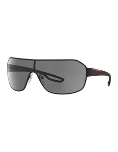 PS 52QS Active Black Sunglasses